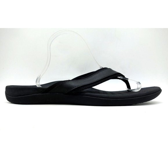 Vionic Tide Black Casual Slide Flip Flop Sandals Shoes Men's 13 - Picture 1 of 11